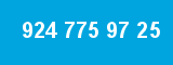 924 775 97 25 924 775 97 25